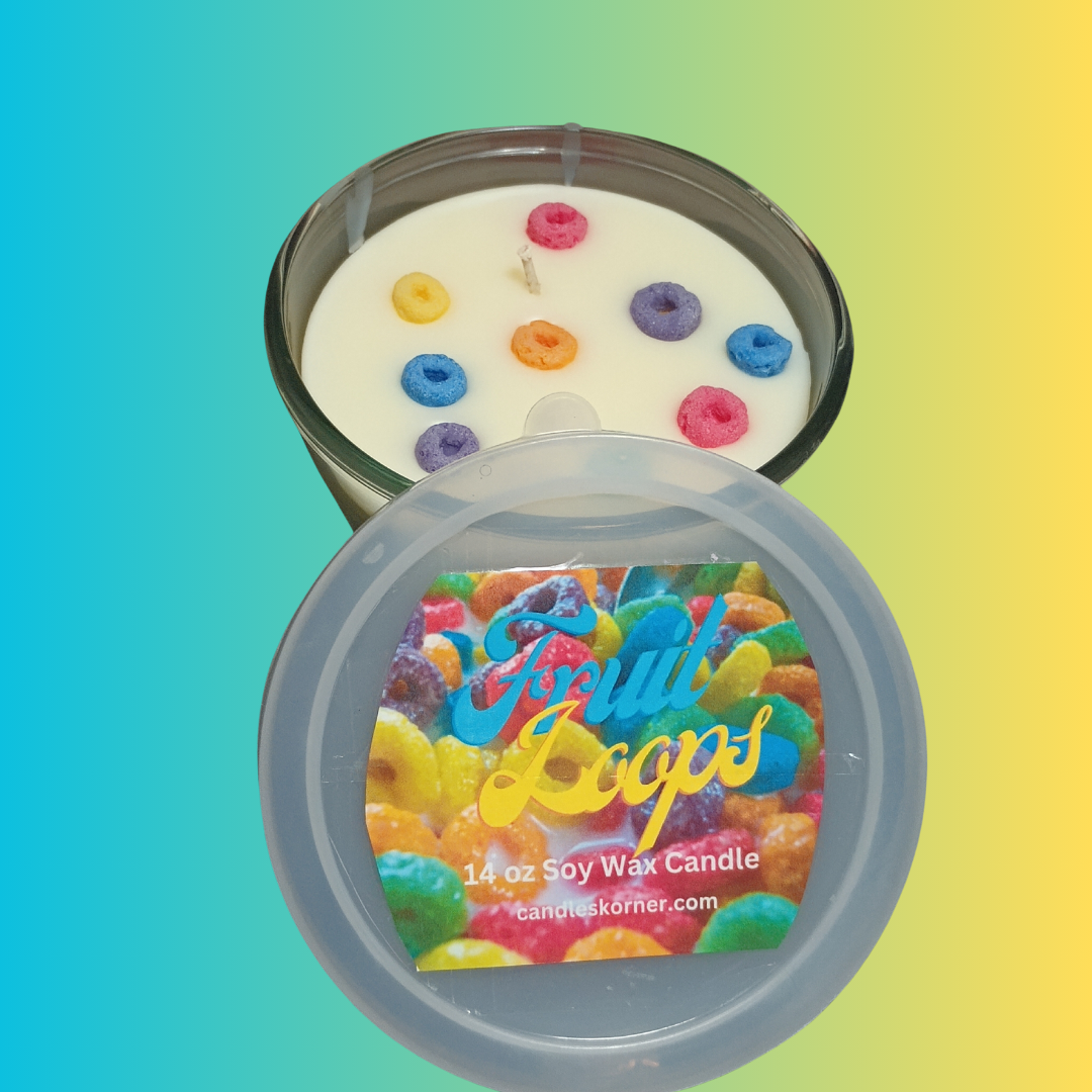 Fruit Loops Candle Bowl 14 oz