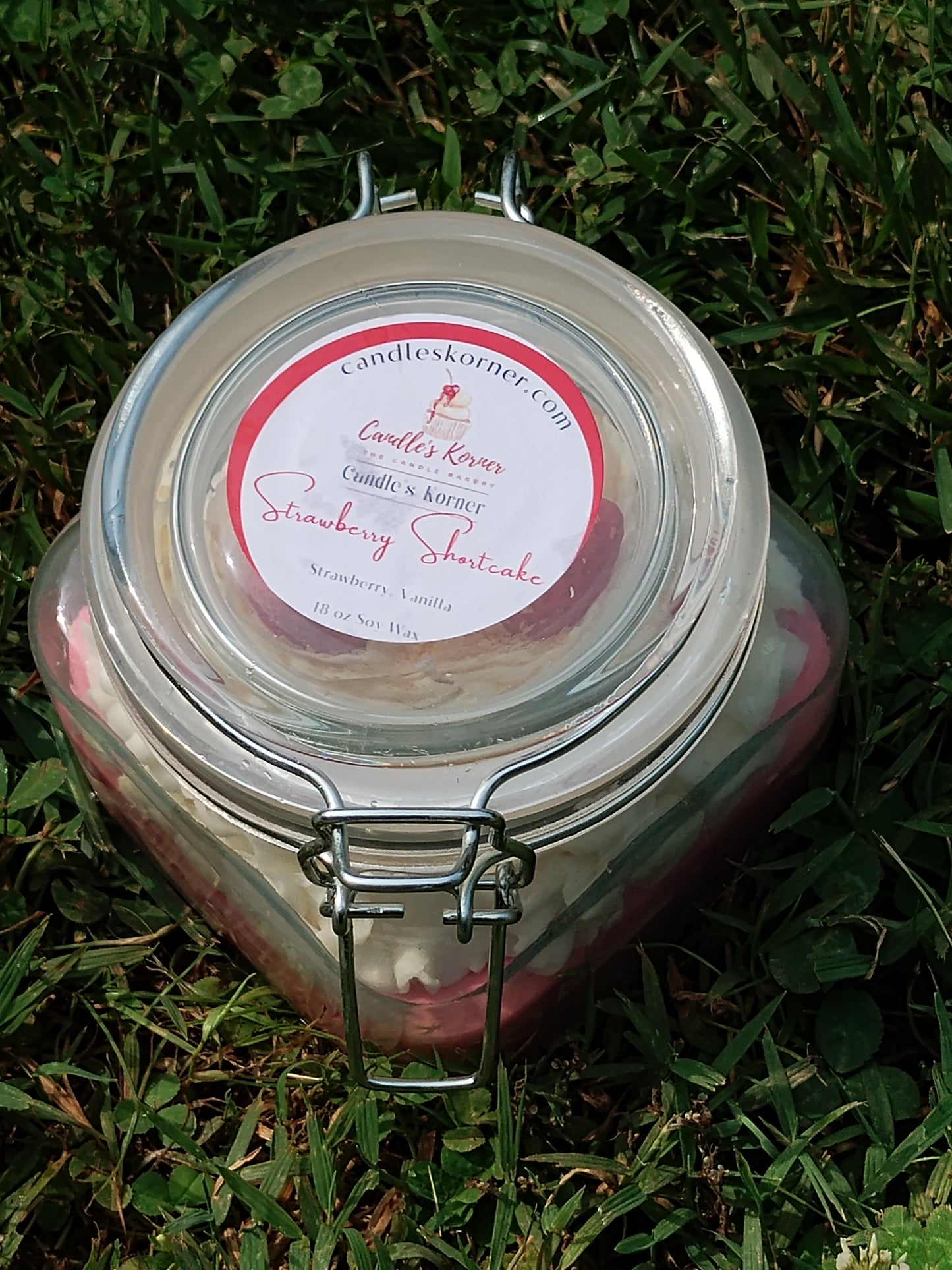 Strawberry Shortcake Candle (18 Oz)